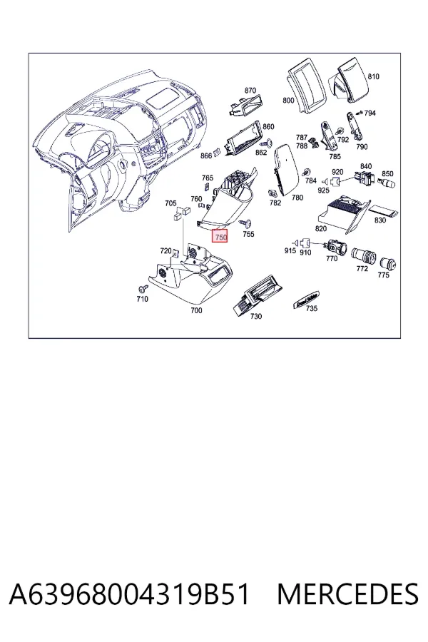 A6396800431 Mercedes 