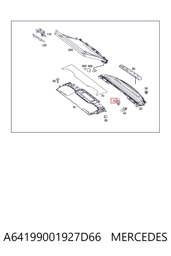  A64199001927D66 Mercedes