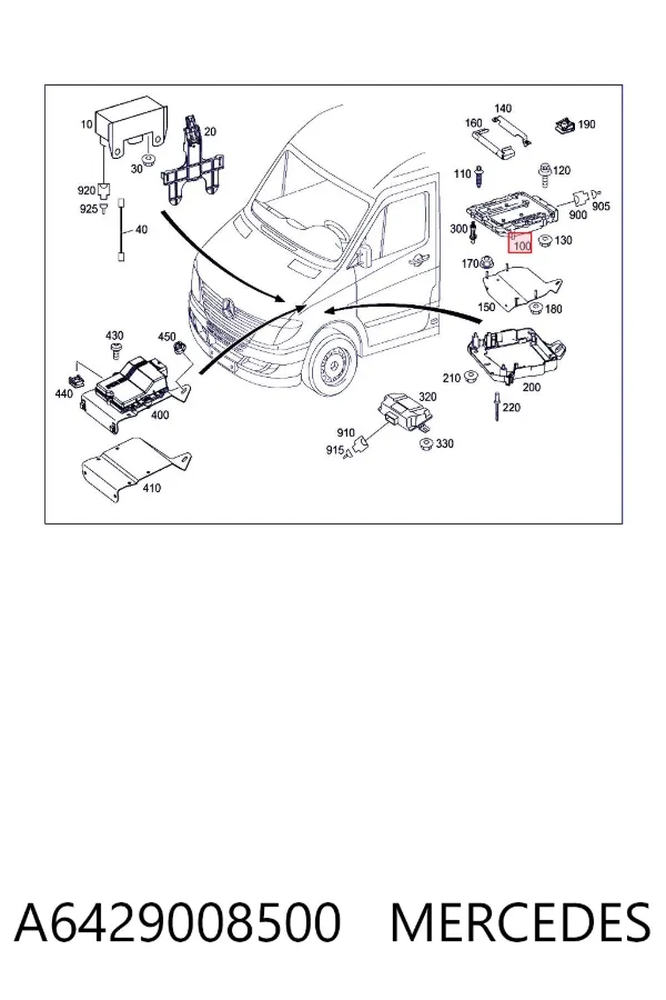  A6429008500 Mercedes