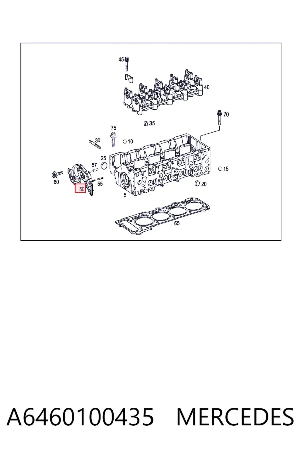  A6460100435 Mercedes