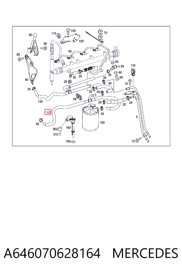 Купить A6460706281 Mercedes 