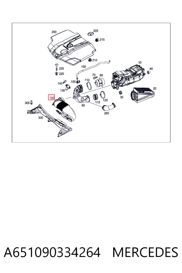  Mercedes A6510903342 цена, от 117.61 USD