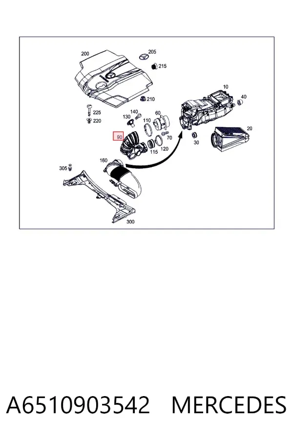  A6510903542 Mercedes