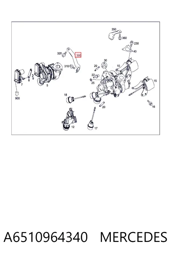  A6510964340 Mercedes