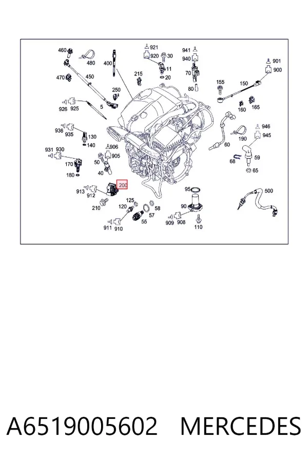  A6519005602 Mercedes