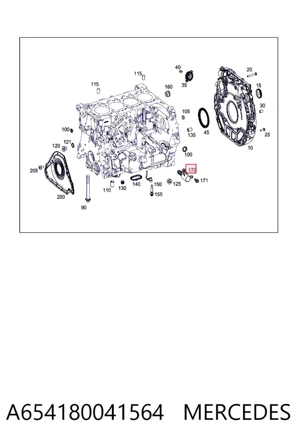  A6541800415 Mercedes