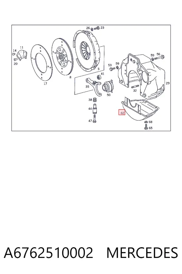  A6762510002 Mercedes