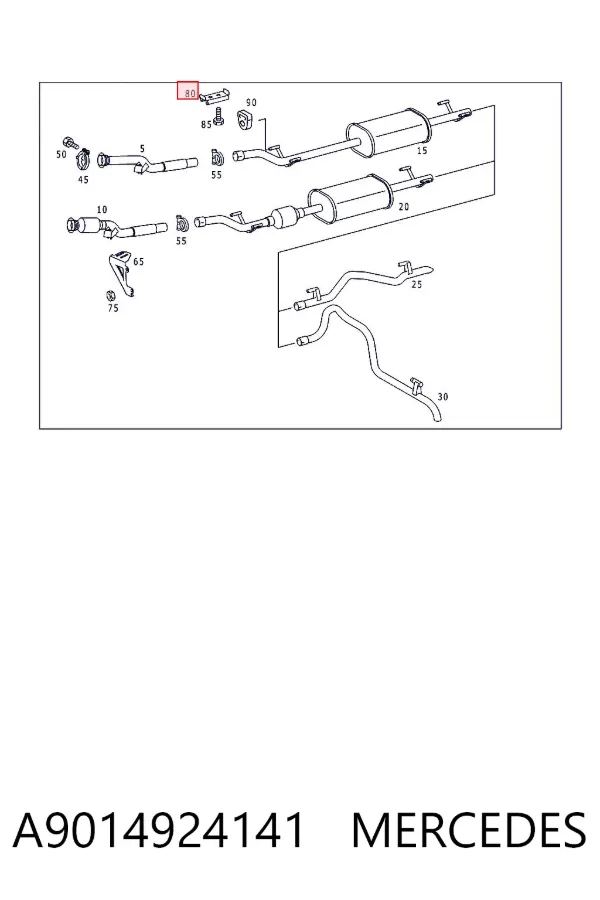  A9014924141 Mercedes