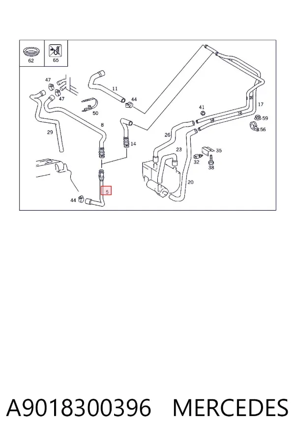  A9018300396 Mercedes