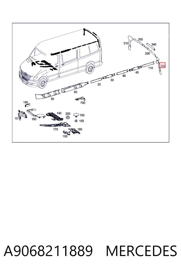  A9068211889 Mercedes