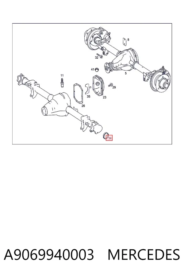  A9069940003 Mercedes