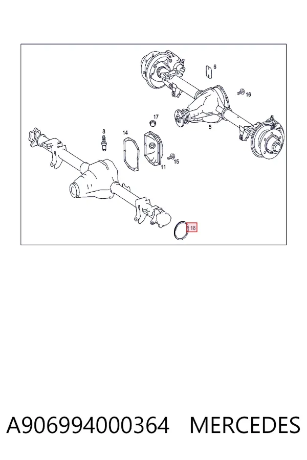 Купить A9069940003 Mercedes 