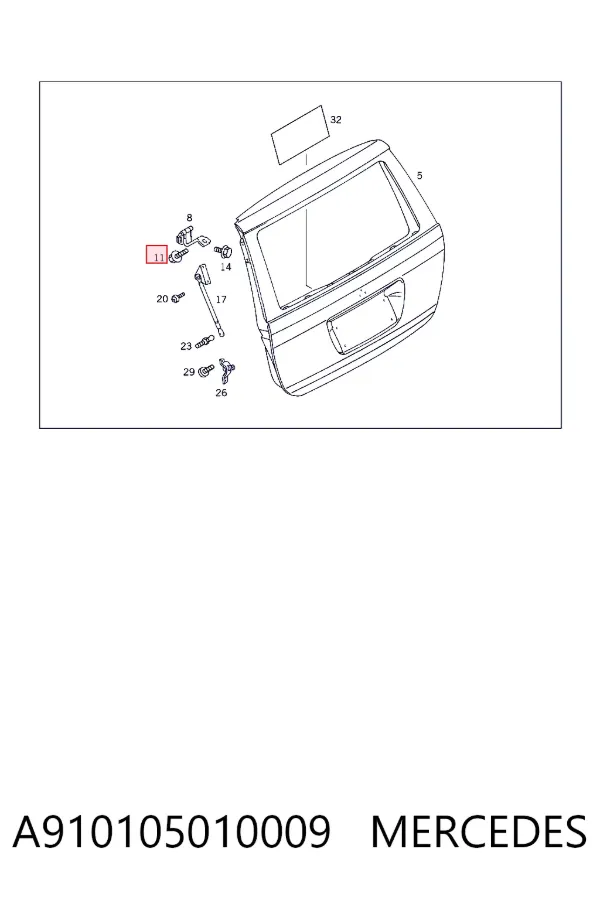  A910105010009 Mercedes