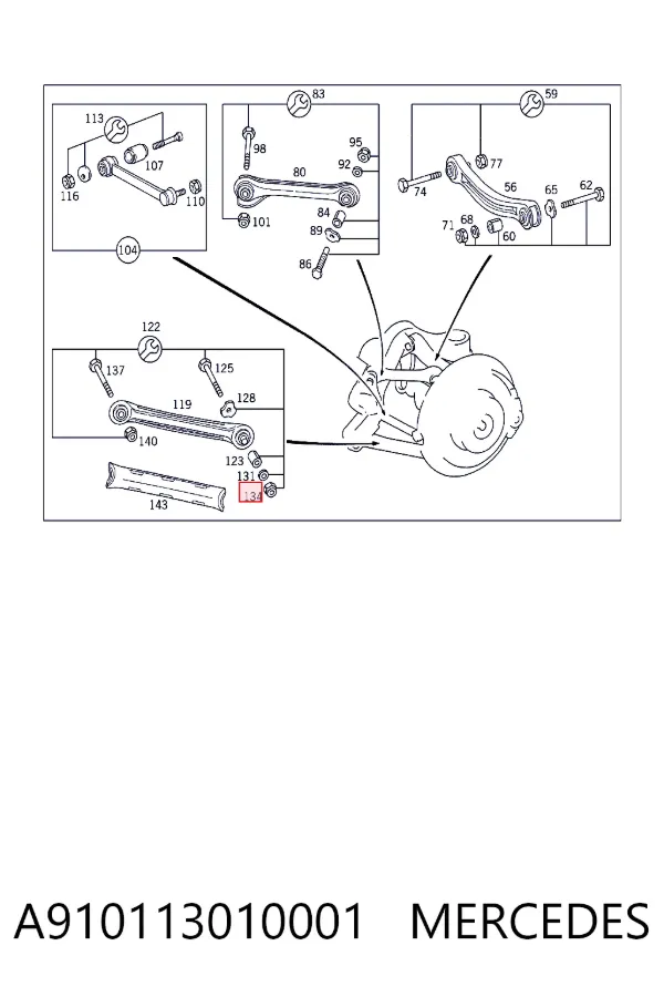  A910113010001 Mercedes