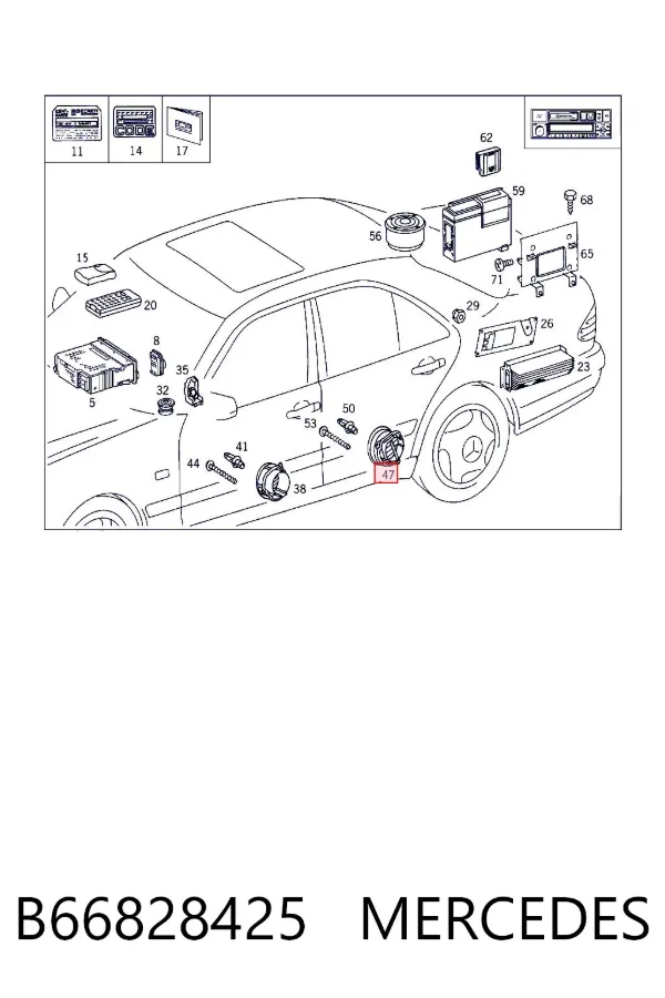  B66828425 Mercedes
