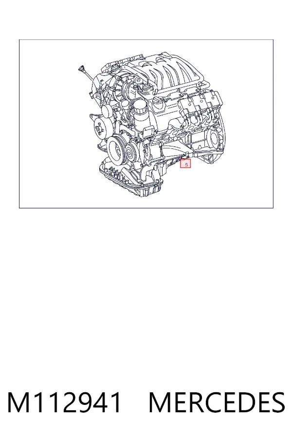 Двигатель M112941 Mercedes