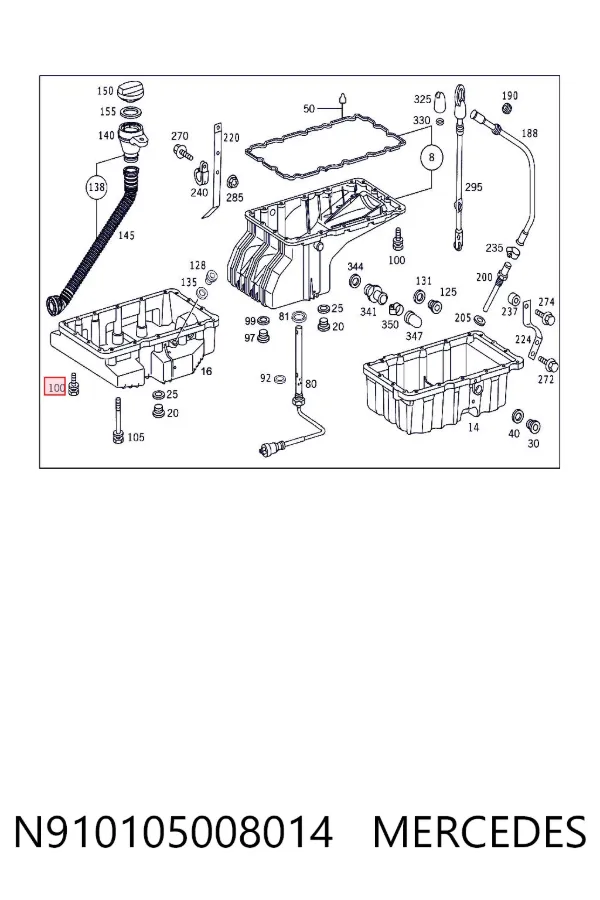  Mercedes A910105008014 цена, от 3.72 USD