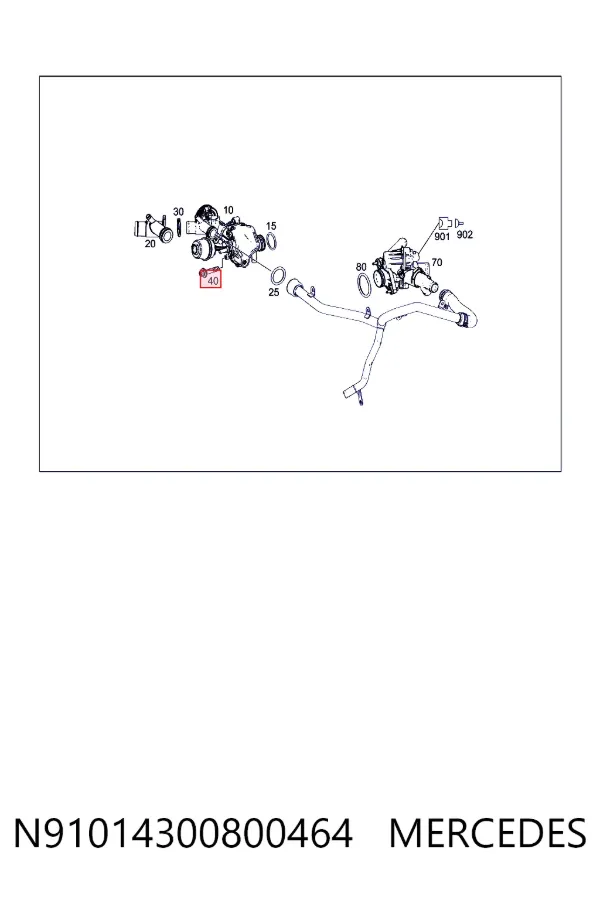  Mercedes N910143008004 цена, от 2.49 USD