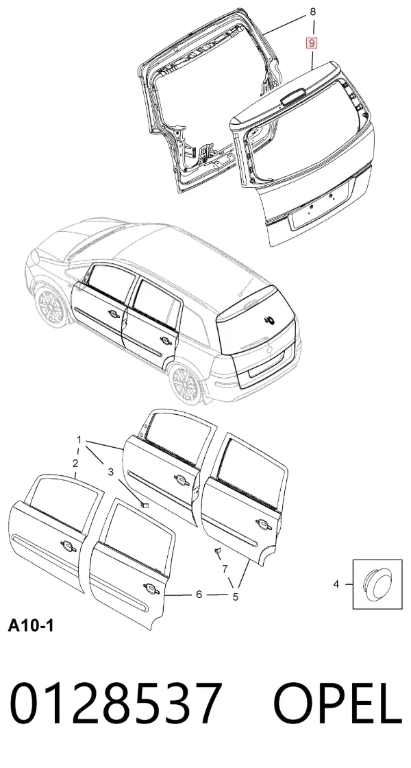  0128537 Opel