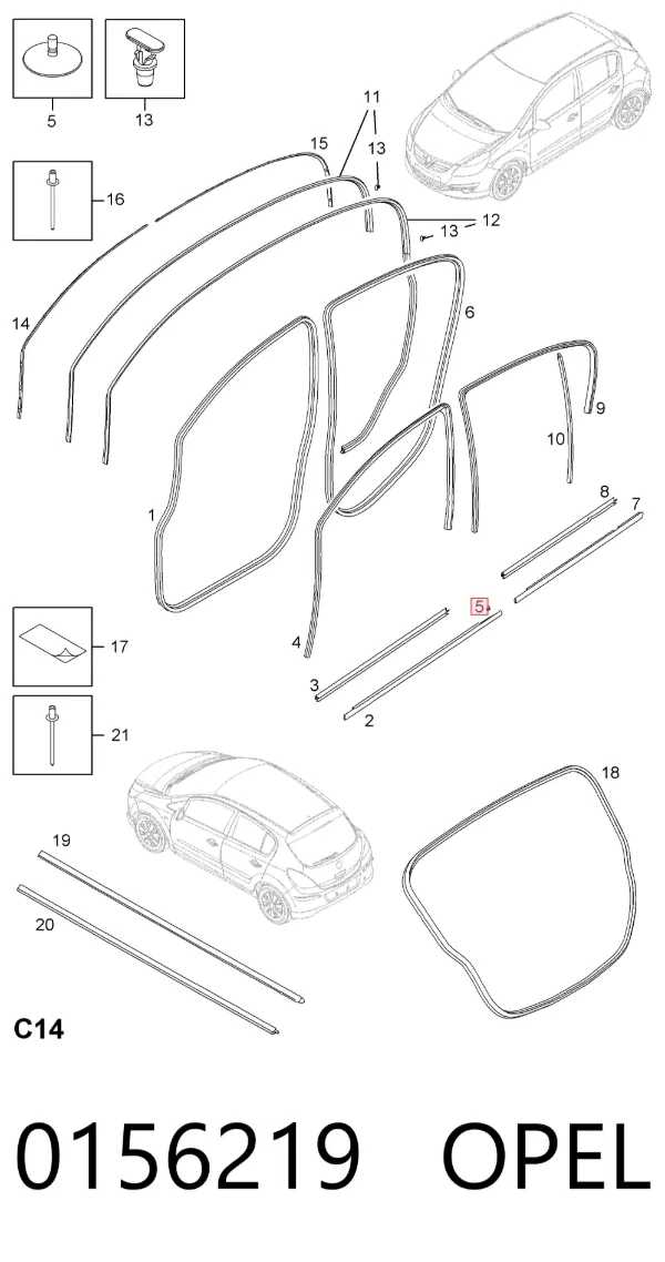  0156219 Opel