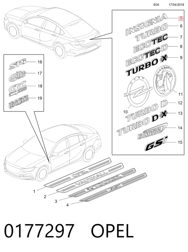 0177297 Opel