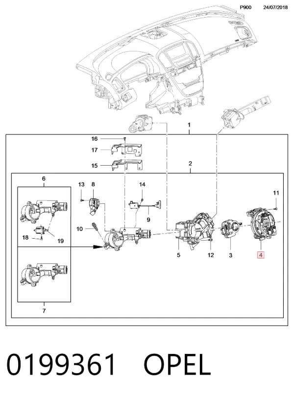  0199361 Opel