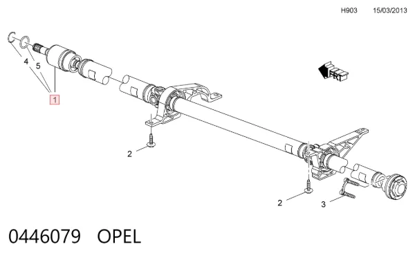  0446079 Opel