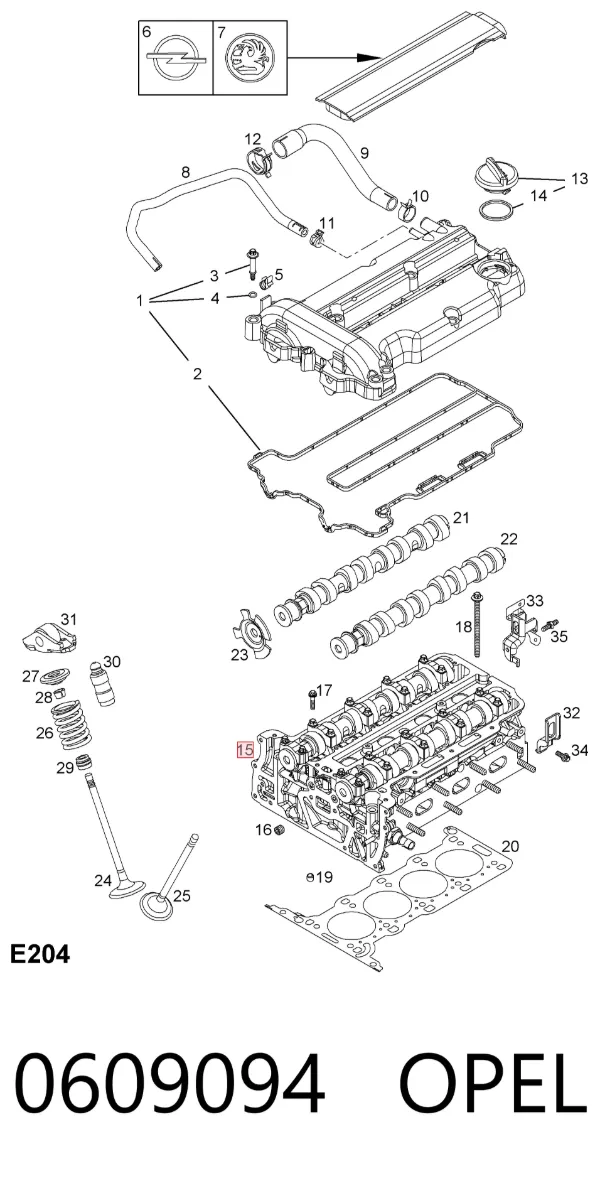  0609094 Opel