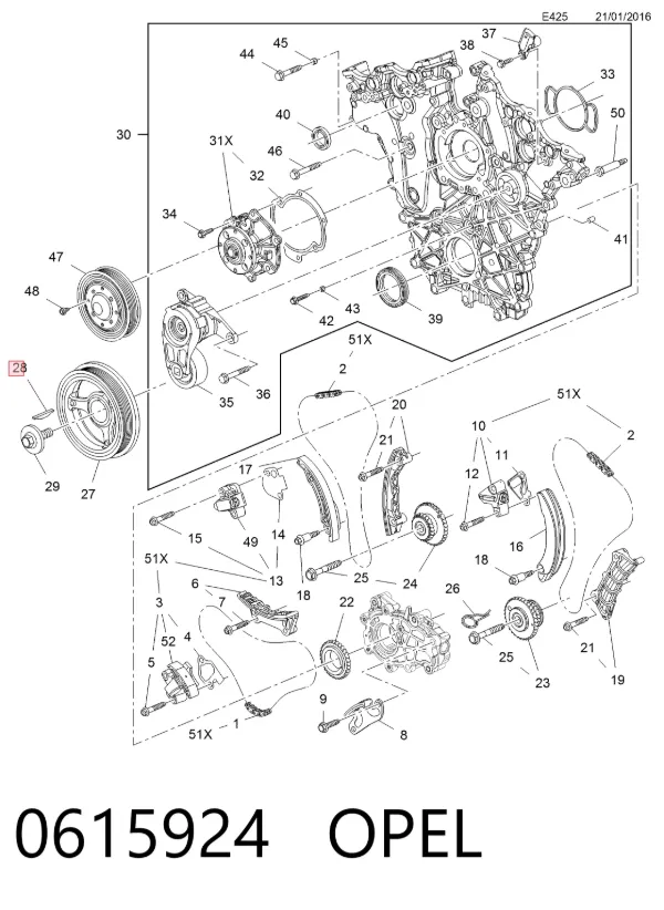  0615924 Opel