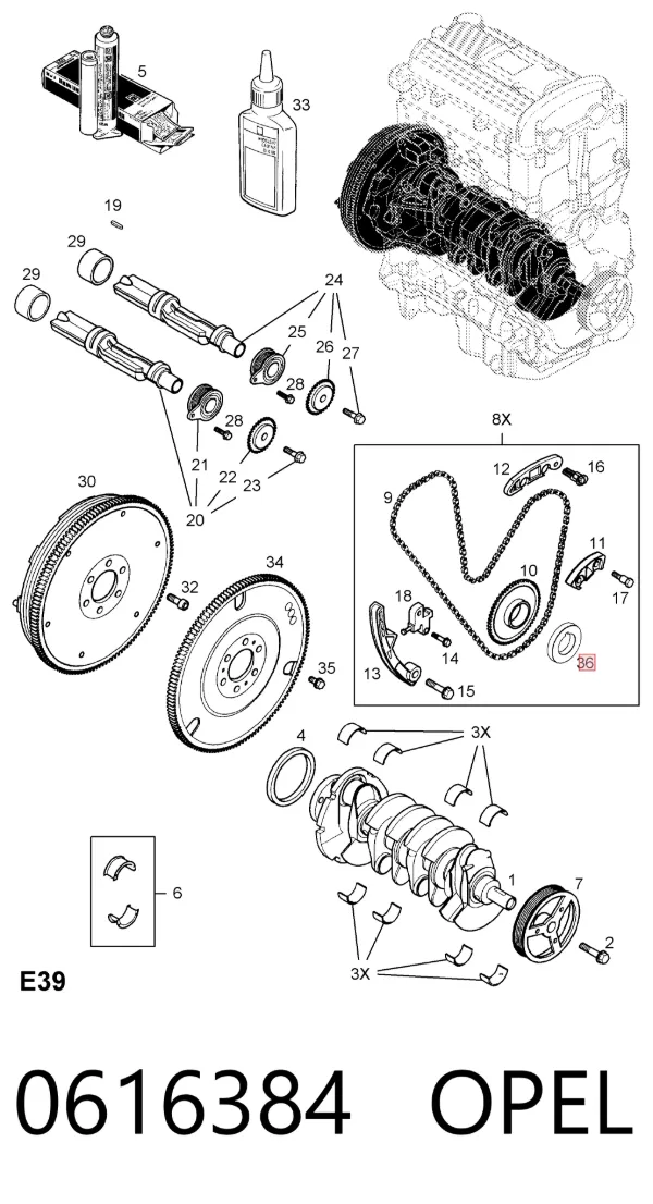  0616384 Opel