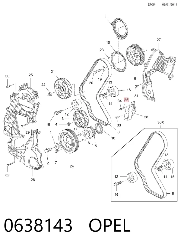  0638143 Opel