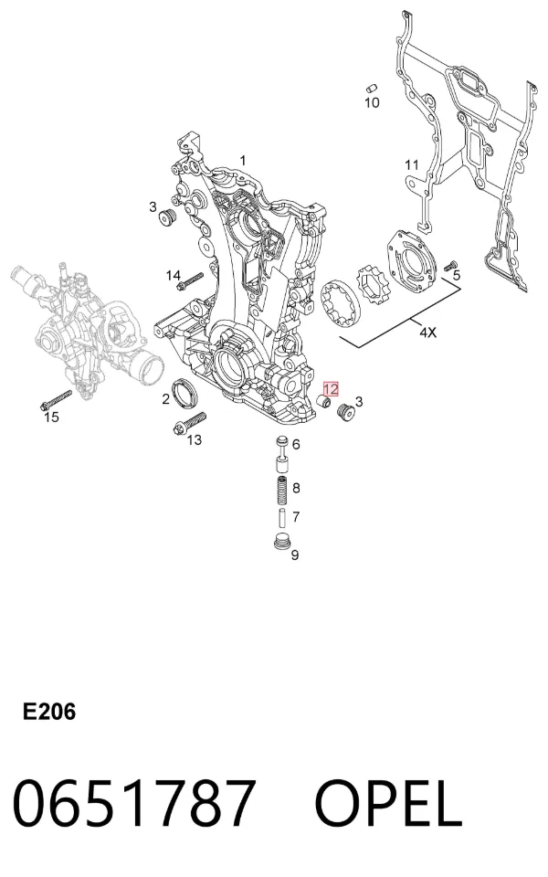  0651787 Opel