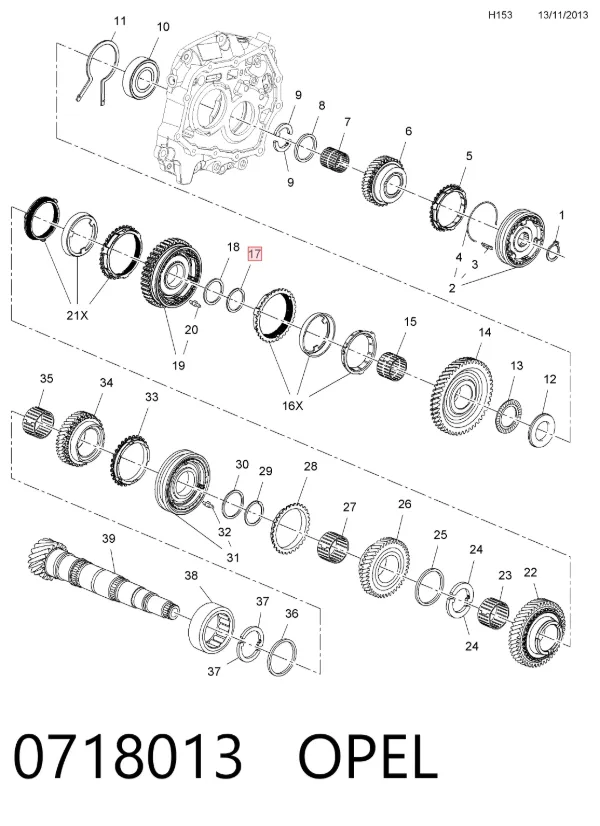  0718013 Opel