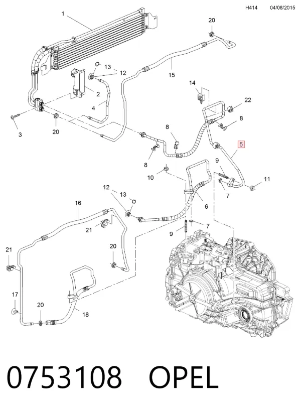  0753108 Opel
