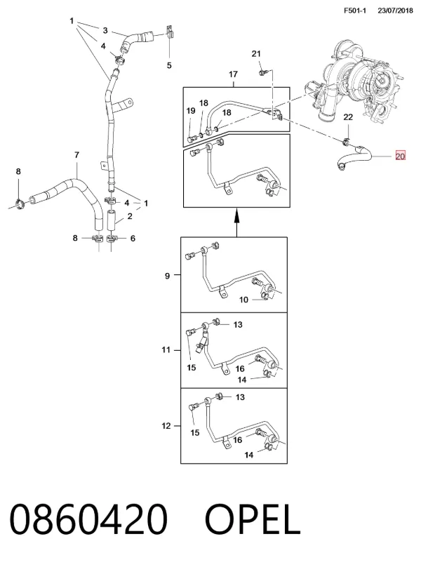  22955222 Opel