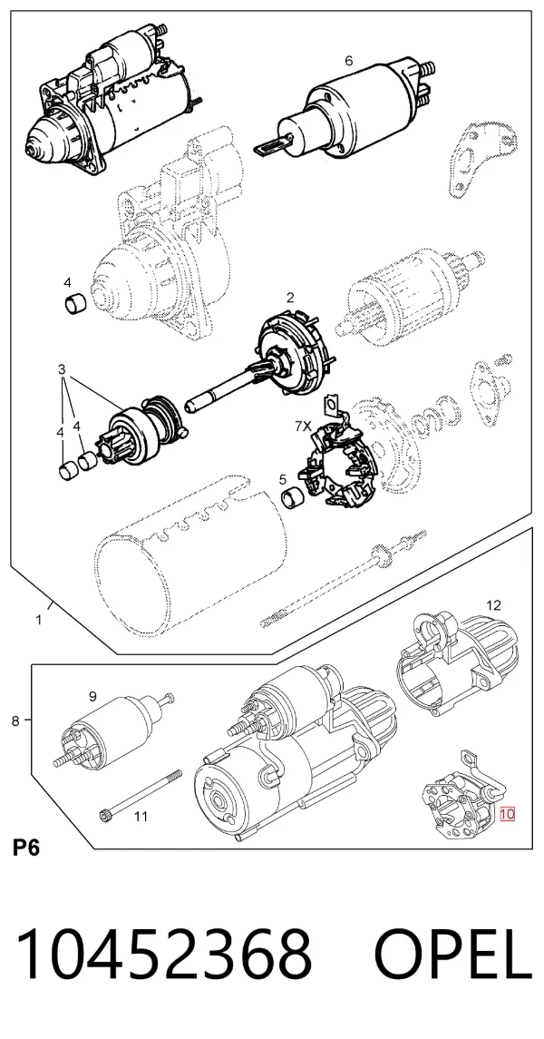  10452368 Opel