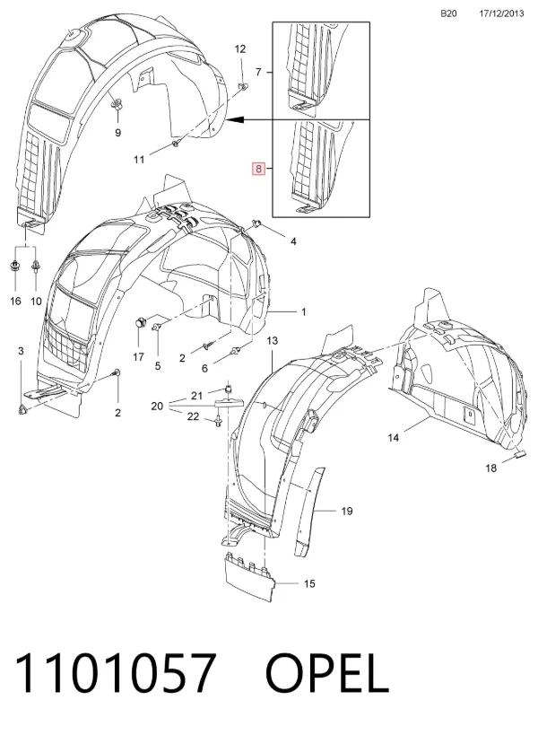  13271361 Opel