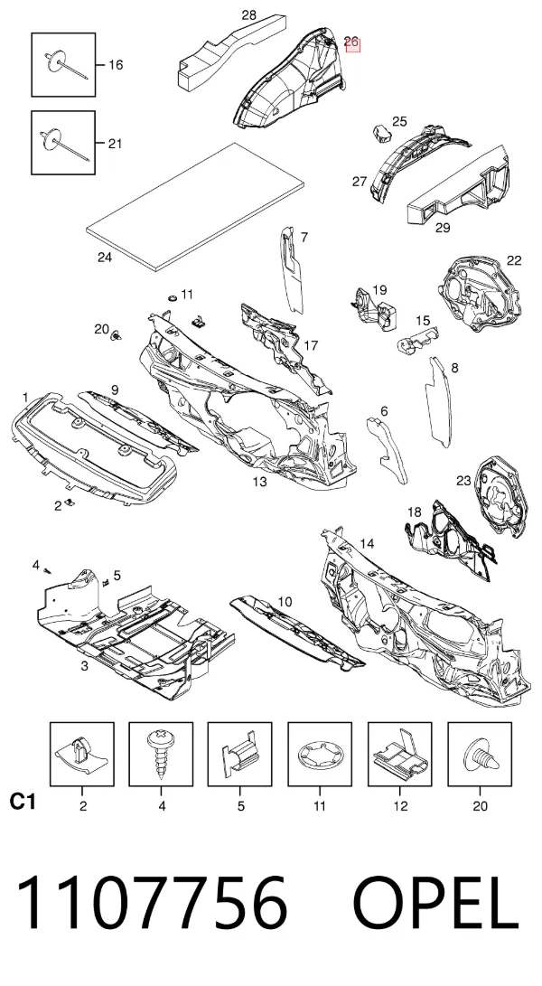  1107756 Opel