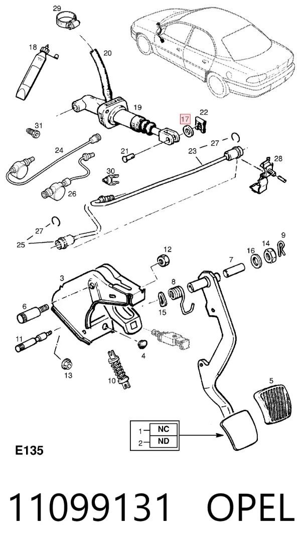  11099131 Opel