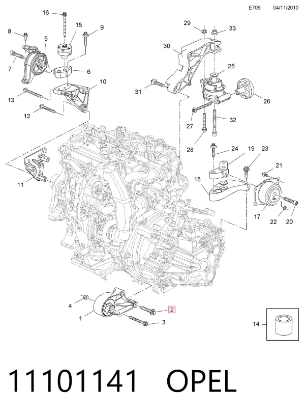  11101141 Opel