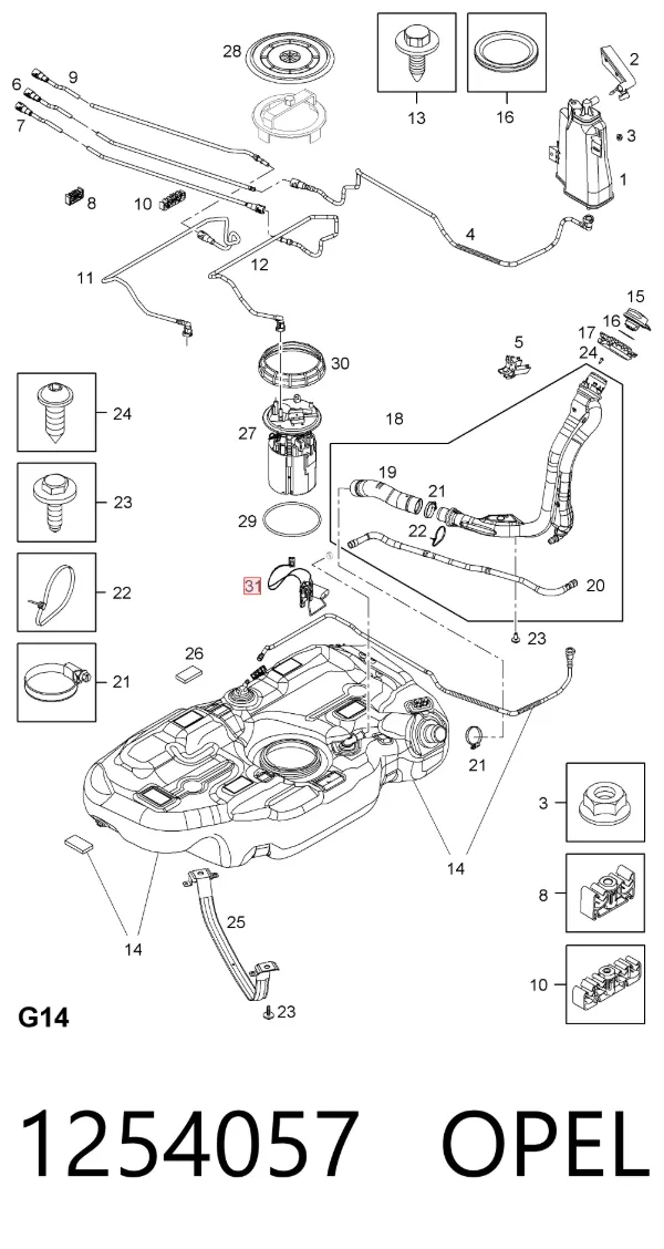 1254057 Opel