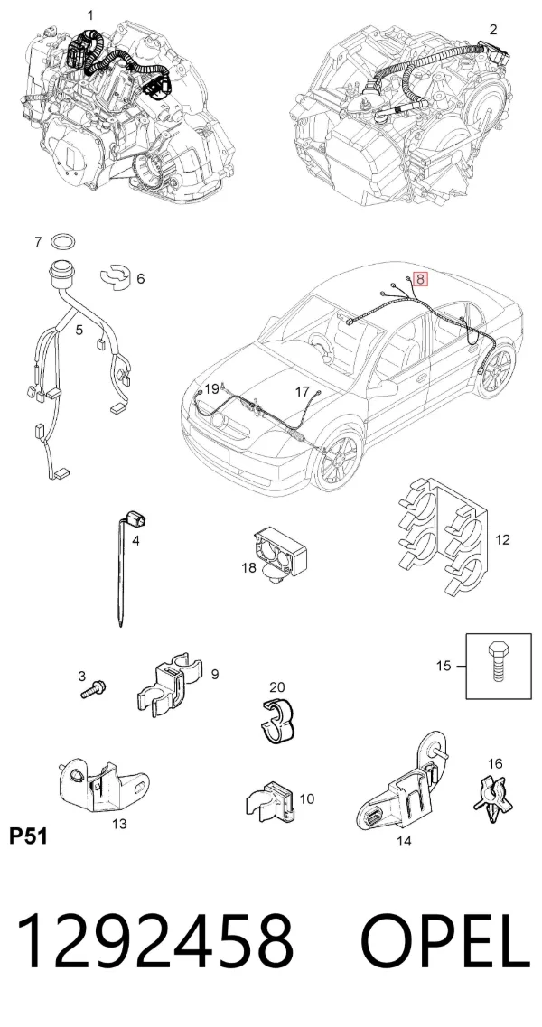  1292458 Opel