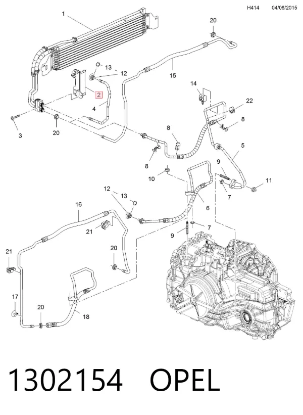  1302154 Opel