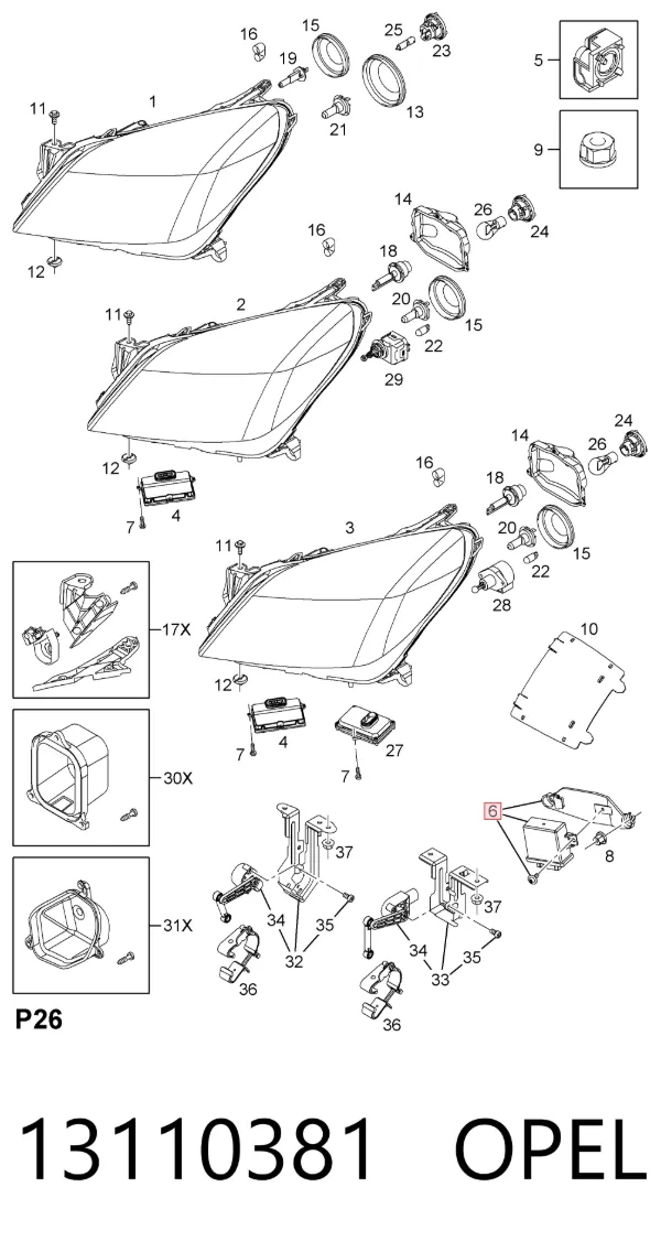  13110381 Opel