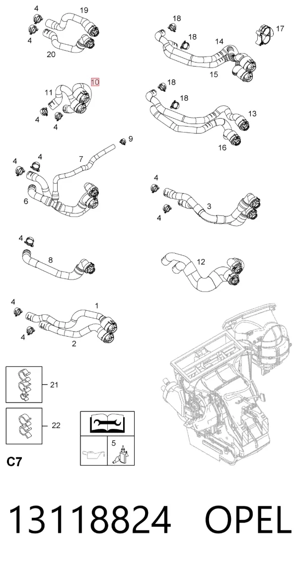  13118824 Opel