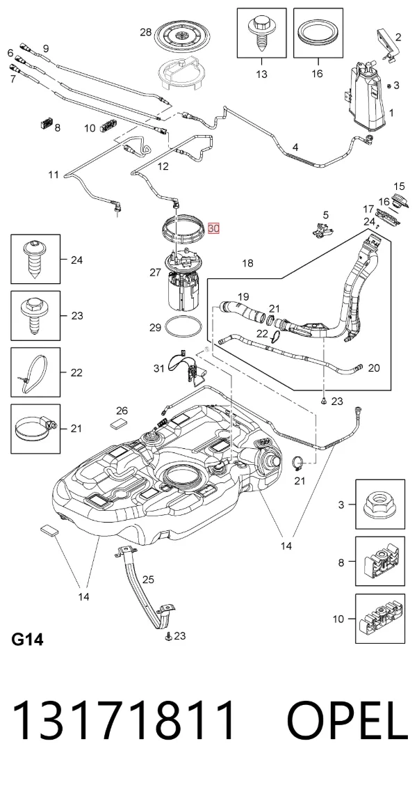  13171811 Opel