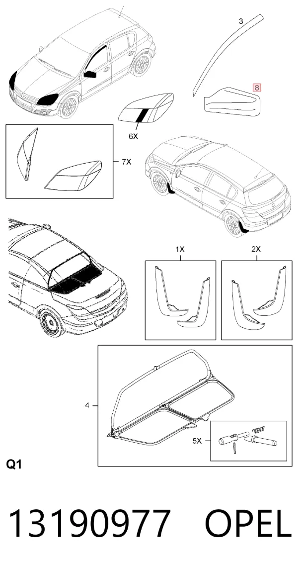  13190977 Opel