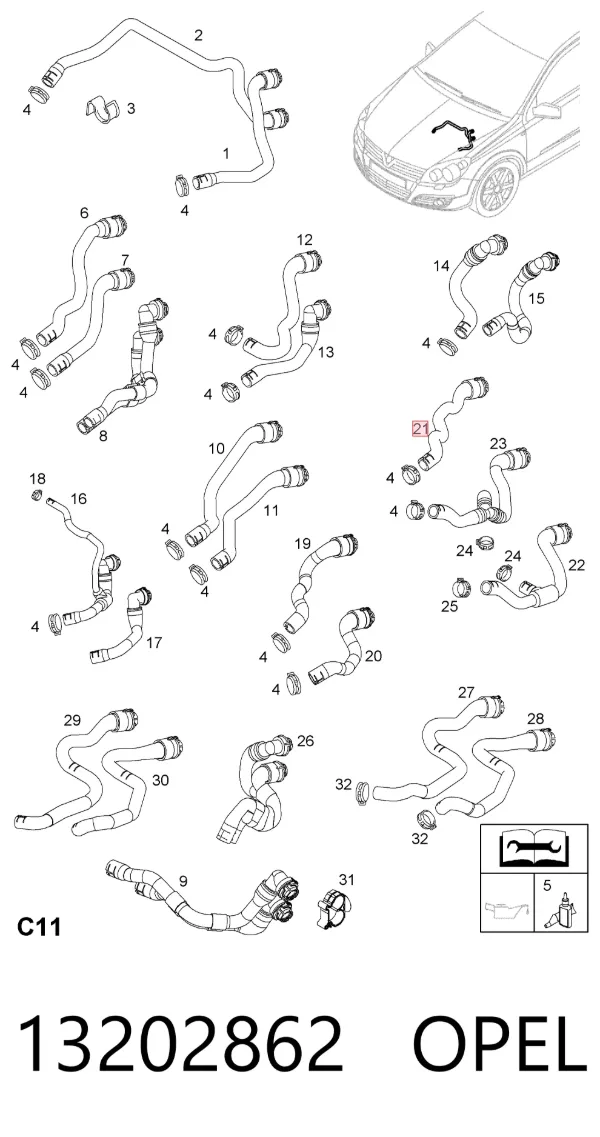  13202862 Opel