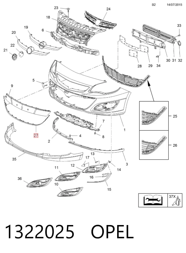  13387327 Opel