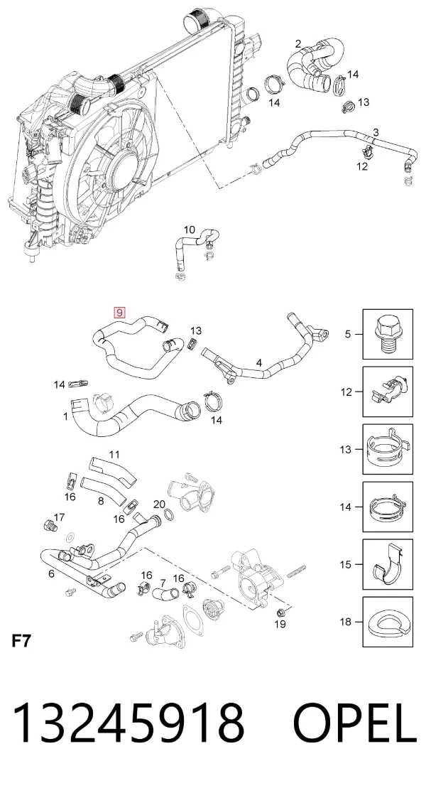  13245918 Opel